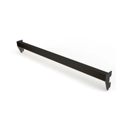 Barra Reta Smart Black 10x20x90cm p/ Trilho - Dicarlo