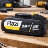 Bateria de Lítio 21V 2.0Ah para Ferramentas Elétricas - Razi - miniatura 2