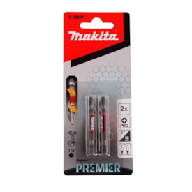 Bits de Torção PH2 50mm E-03274 02 Unidades - Makita