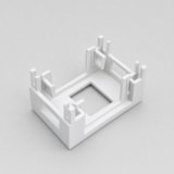 Bloco Keystone Pezzi Para Rj11 - Rj45 - HDMI - USB - QT MOV - miniatura 3
