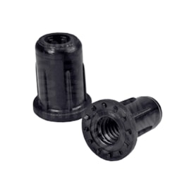 Bucha Plástica Preta Rosca 5/16" - Sas Plastic