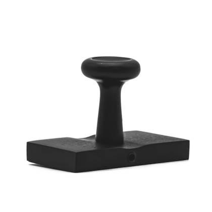 Cabide Shitake 1 Gancho Preto - Gruppa