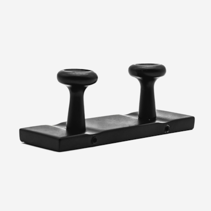Cabide Shitake 2 Ganchos Preto - Gruppa