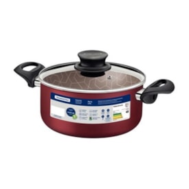 Caçarola Paris Antiaderente Vermelho 28cm 8L - Tramontina