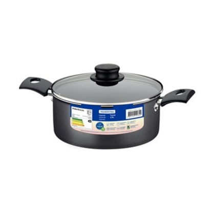 Caçarola Turim Antiaderente Chumbo 24cm 4,7L - Tramontina