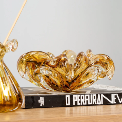 Cachepot em Murano Sweet - Cristais Tavares