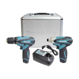 Combo Furadeira + Parafusadeira de Impacto 12V LCT204 Makita