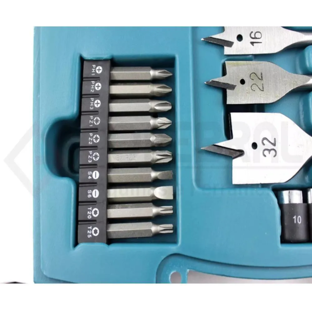 Conjunto de Bits Brocas e Ferramentas 71 Peças D-47145 Makita - foto 4