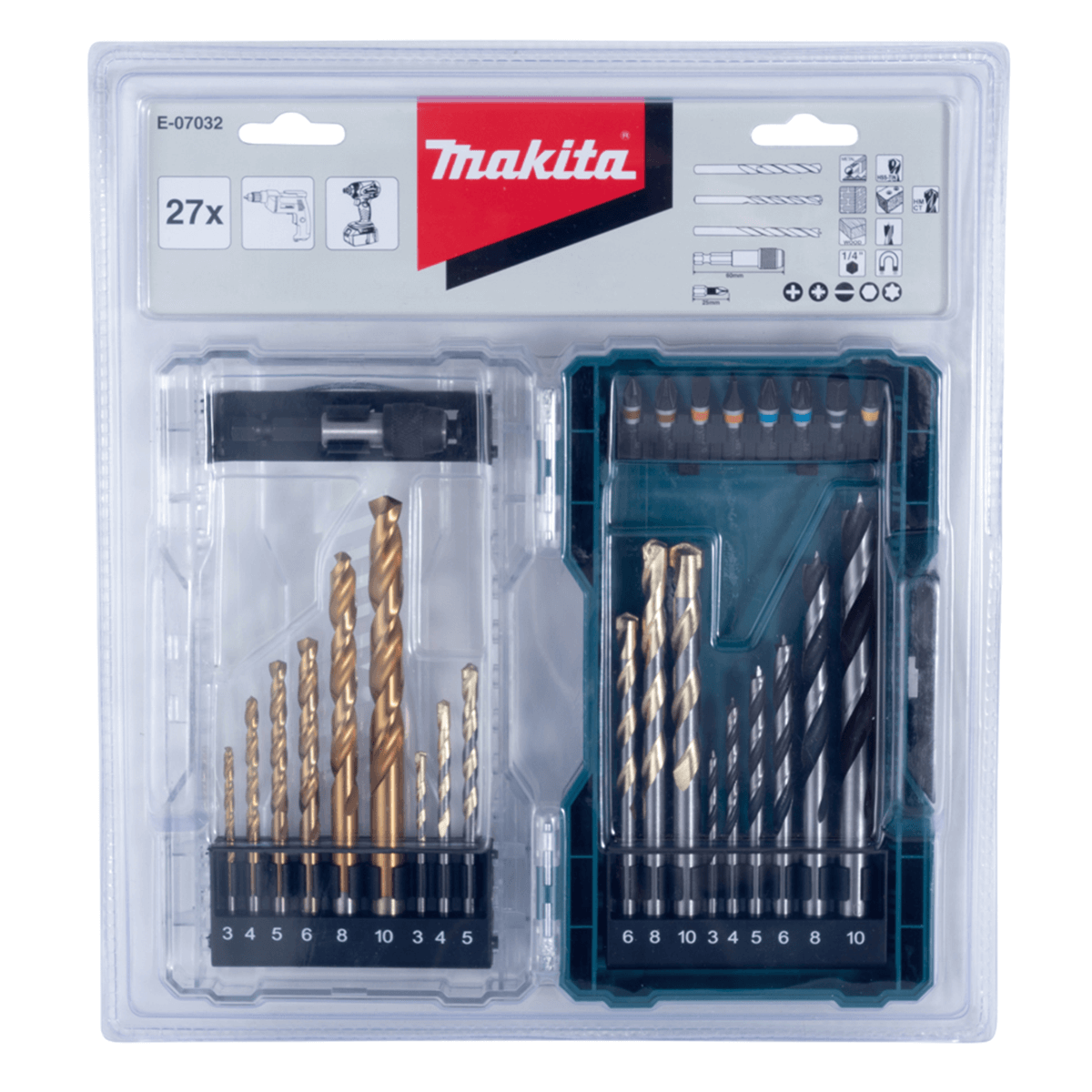 Compre Jogo de Bits e Brocas com 75 Peças B-49373 Makita com