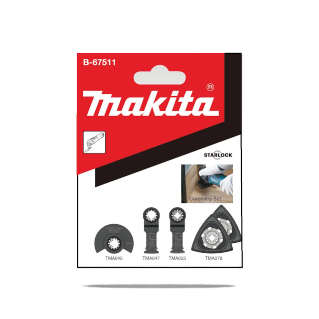 Conjunto Lâminas Multiferramenta 4 Pç B-67511 – Makita - foto 3
