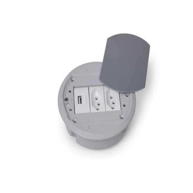 CX DE MESA CR5 3BL 2NBR+1BL KEY CINZA - foto 1