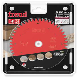 Disco de Serra Circular 165mm 6 ½” p/ MDF FR07L002HC -Freud
