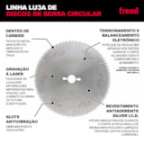 Disco de Serra Circular para MDF 350mm 14" LU3A 0400 - Freud - miniatura 2