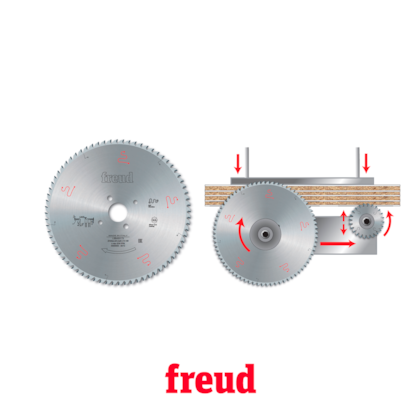 Disco de Serra Circular para MDF/MDP 250mm LSB25002X - Freud