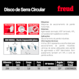 Disco de Serra Circular para MDF/MDP 250mm LSB25002X - Freud - miniatura 3