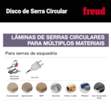 Disco de Serra Multimaterial 10" 250mm FR23M001M - Freud - miniatura 4