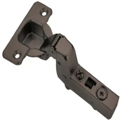 Dobradiça Metalla Clip Curva 105G Onix - Hafele