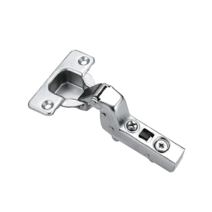 Dobradiça Metalla Clip Soft-Close Super Curva com Calço em Inox - Hafele