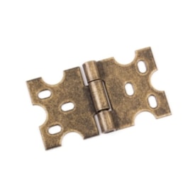 Dobradiça Mexicana 70x30mm - 2M Cor:Ouro Velho