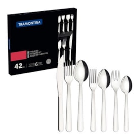 Faqueiro Malibu Aço Inox 42 Peças -  Tramontina