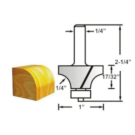 Fresa De Borda Haste 1/4" - Makita