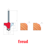Fresa para Arredondar com Rolamento 34-10806P - Freud - miniatura 3