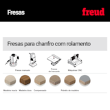 Fresa para Chanfros em 45° com Rolamento 40-11412 - Freud - miniatura 4