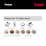 Fresa para Vinco em "V" 20-10406P - Freud - miniatura 5