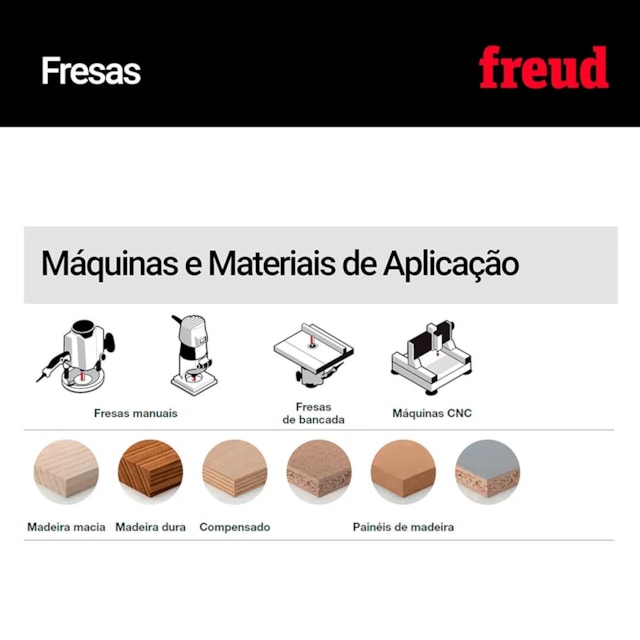 Fresa Reta 04-14006P - Freud - foto 5