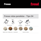 Fresa Reta Paralela 04-11306P - Freud - miniatura 5