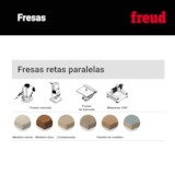 Fresa Reta Paralela 12-11212P -Freud - miniatura 5