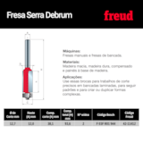 Fresa Reta Paralela com Rolamento 42-11412P - Freud - miniatura 3