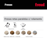 Fresa Reta Paralela com Rolamento 42-11412P - Freud - miniatura 5