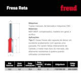 Fresa Reta Paralela MM-01006P - Freud - miniatura 3