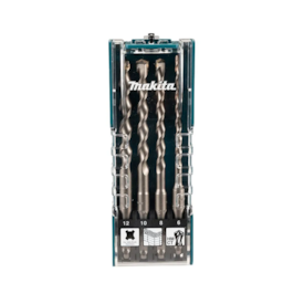 Jogo de Brocas SDS Plus para Marteletes com 4 peças D-74756 Makita