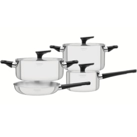 Jogo de Panelas Inox 4 Peças Grano TecnoHeat - Tramontina