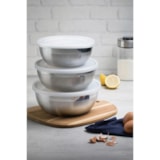 Jogo de Potes Freezinox Inox com Tampa 3 Peças - Tramontina Cor:3 peças - miniatura 3
