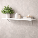 Kit 3 Prateleira de Parede MDF Branco 90cm GMAD - miniatura 4