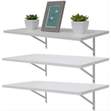 Kit 3 Prateleira de Parede MDF Branco 90cm GMAD - miniatura 5