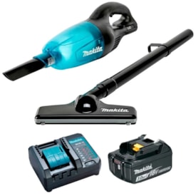 Kit Aspirador de pó a Bateria 18V com bateria 3Ah DCL180ZBC Makita