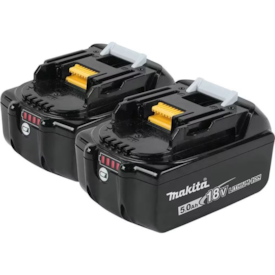 Kit Carregador duplo DC18RD + 2 Baterias 5ah BL1850B + Bolsa