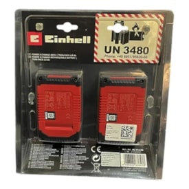 Kit com 2 Baterias de Lítio Power X-Change 18V 4Ah - Einhell