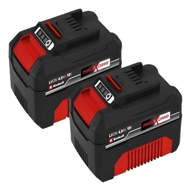 Kit com 2 Baterias de Lítio Power X-Change 18V 4Ah - Einhell - foto 1