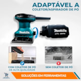 Lixadeira Orbital 180W BO4557 - Makita - miniatura 3