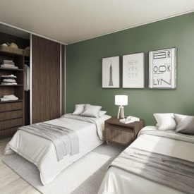 MDF Ameixa Negra Nature 2 Faces 2,75X1,85m - Arauco
