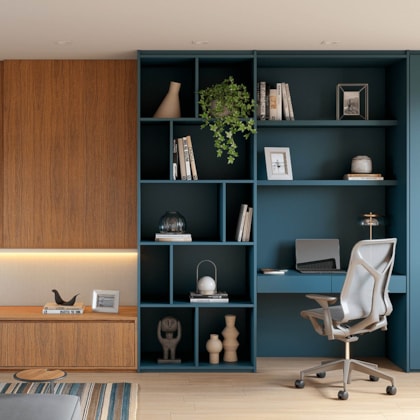 MDF Azul Profundo Essencial 2 Faces 2,75X1,85m - Duratex