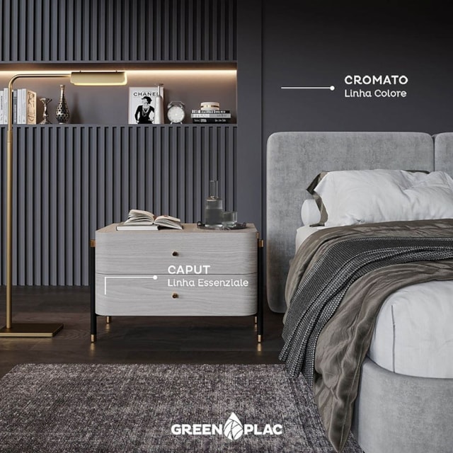 MDF Caput Essenziale 2 Faces 2,75X1,85m - Greenplac - foto 2