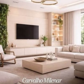 MDF Carvalho Milenar Eleva 2 Faces 2,75X1,85m - Sudati
