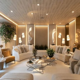 MDF Cipres Baikal Naturale 1F 2,75X1,85m - Guararapes