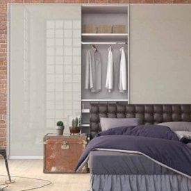 MDF Cristallo Titanio 2 Faces 2,75X1,85m - Duratex